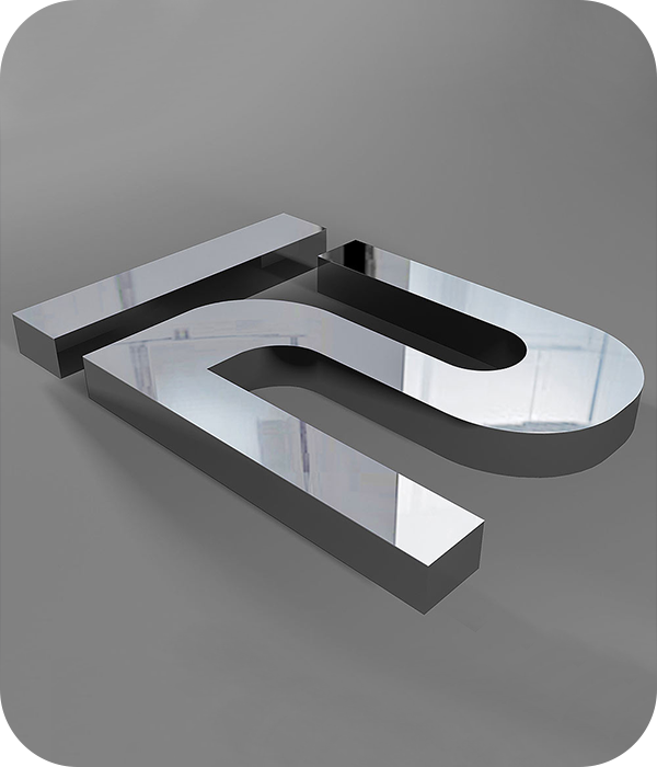 Какие вывески из алюминия мы производим