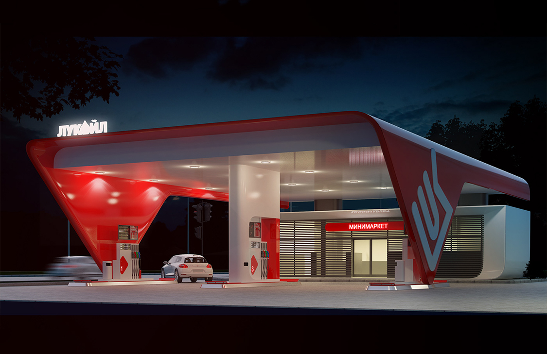 Фасад и крыша здания