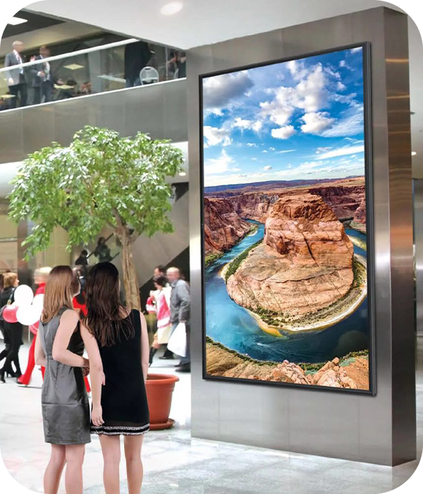 Уличный светодиодный экран от нашей компании